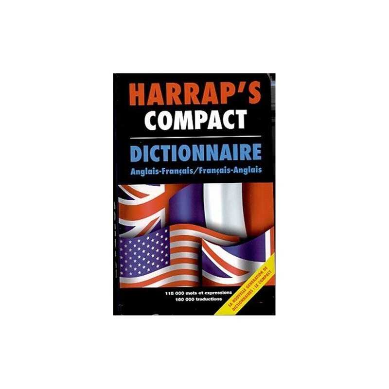 Harraps Compact Dictionnaire Anglais-Francais, Fran... by Cahm, Eric. Hardback