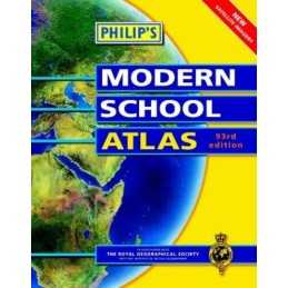 Philips Modern School Atlas (World Atlas) by Geographical Society, Roy Hardback
