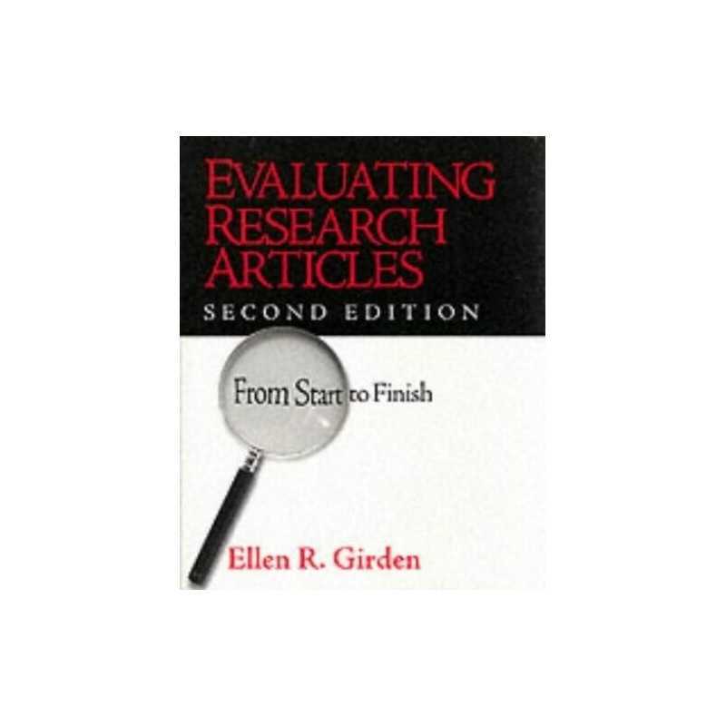 Evaluating Research Articles from S..., Girden, Dr. Ell