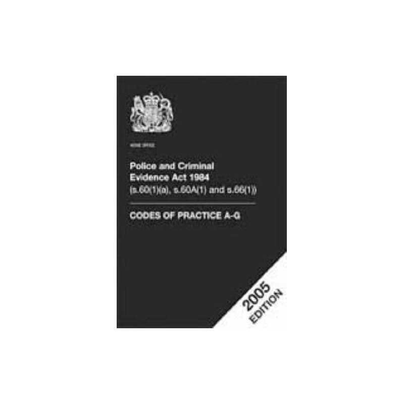 Police and Criminal Evidence Act ... by Great Britain: Home Mixed media product