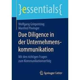 Due Diligence in der Unternehmenskommunikation - 9783658158958