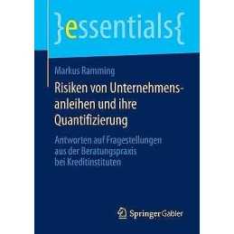 Risiken von Unternehmensanleihen und ihre Quantifizierung - 9783658080167
