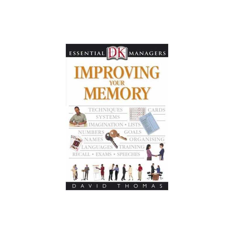 Improving Your Memory (Essential Managers) by DK Paperback Book  Fast
