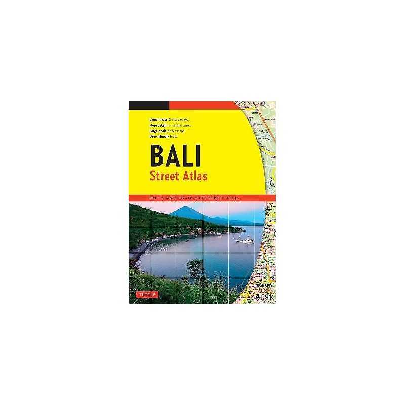Bali Street Atlas Fourth Edition - 9780804845298