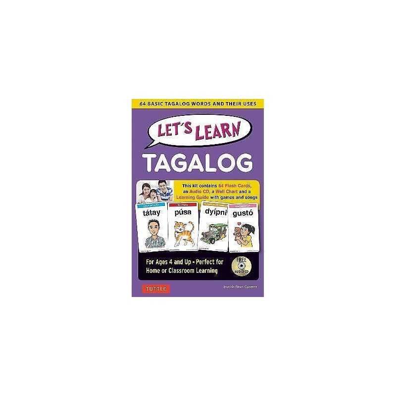 Lets Learn Tagalog Kit - 9780804852975