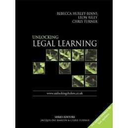 Unlocking Legal Learning (Unlocking the Law) by Angela Donaldson Paperback Book