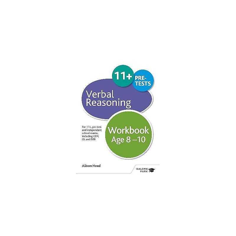 Verbal Reasoning Workbook Age 8-10 - 9781471849312