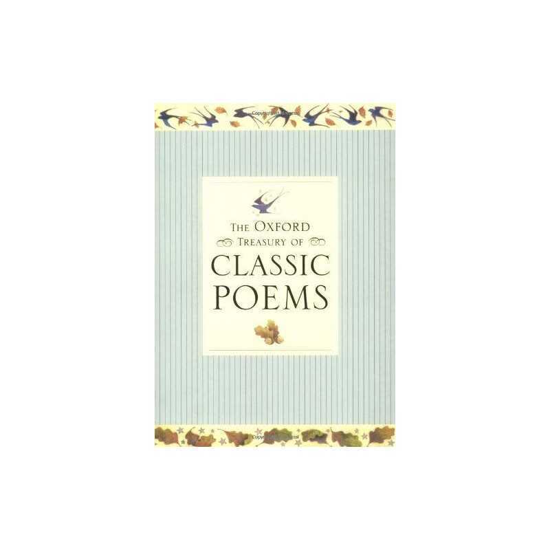 The Oxford Treasury of Classic Poems by Stuart-Clark, Christopher Paperback The