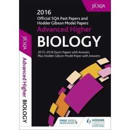 Advanced Higher Biology 2016-17 SQA Past Papers with Answers by SQA Book The