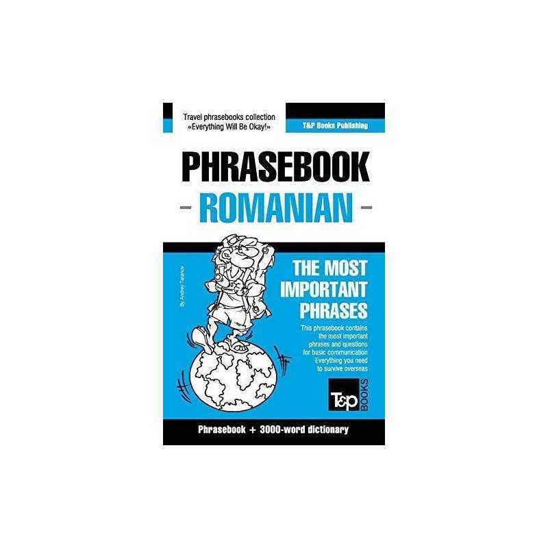 English-Romanian phrasebook and 3000-word topical vocabula... by Taranov, Andrey