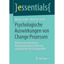 Psychologische Auswirkungen von Change Prozessen - 9783658056414