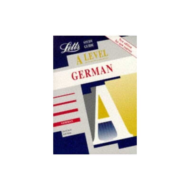 A-level Study Guide German (Letts Edu..., Watson, Keith