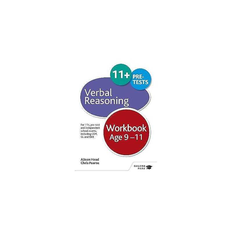 Verbal Reasoning Workbook Age 9-11 - 9781471849329
