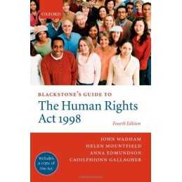 Blackstones Guide to the Human Rights Act ... by Gallagher, Caoilfhio Paperback