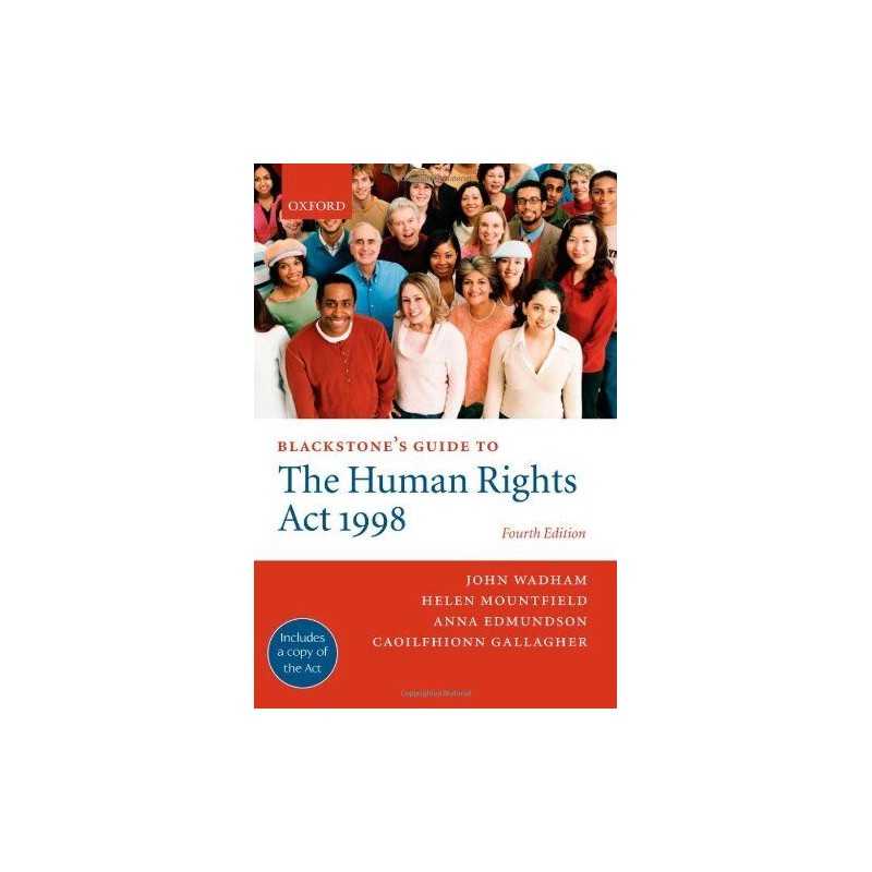 Blackstones Guide to the Human Rights Act ... by Gallagher, Caoilfhio Paperback