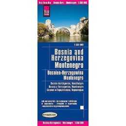 Bosnia Herzegovina / Montenegro (1:350.000) - 9783831773343