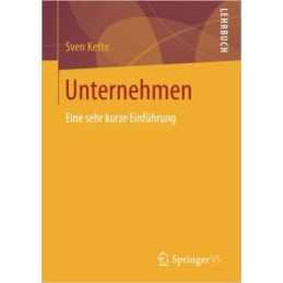 Unternehmen - 9783658180737