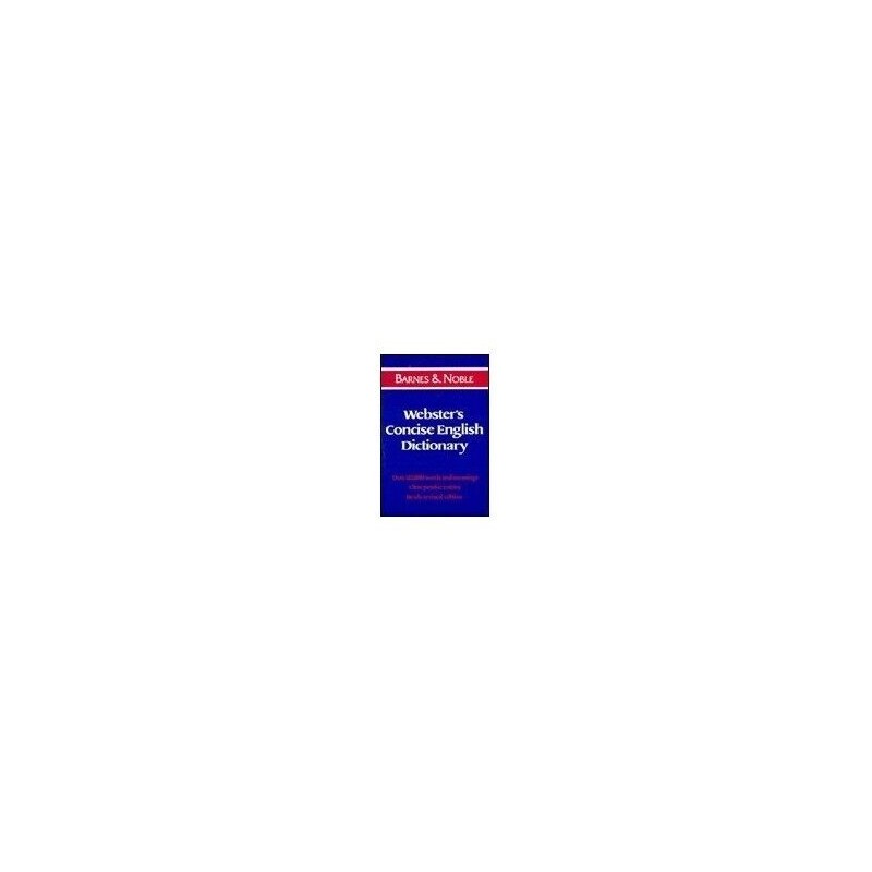 Websters Concise English Dictionary by P. H. Collin Book