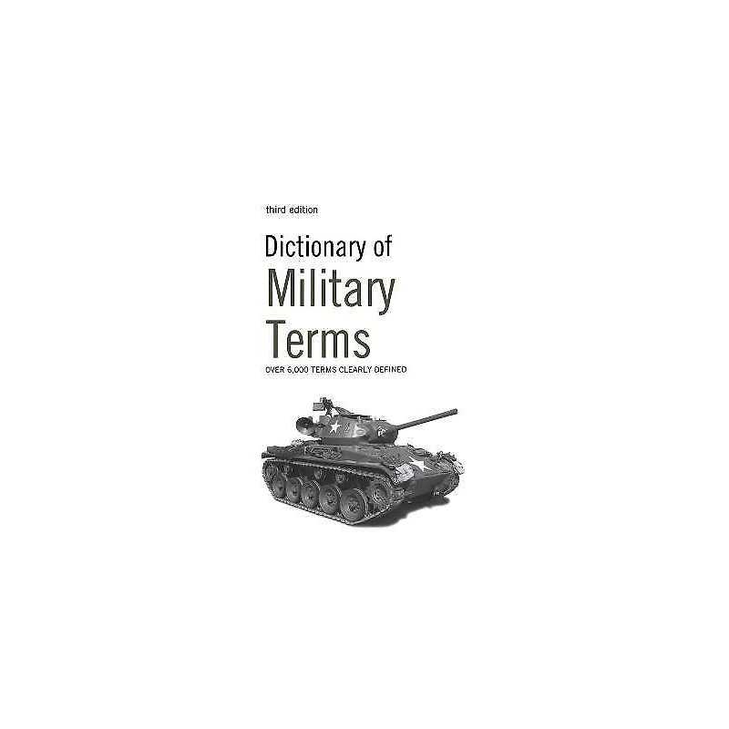 Dictionary of Military Terms - 9780713687354