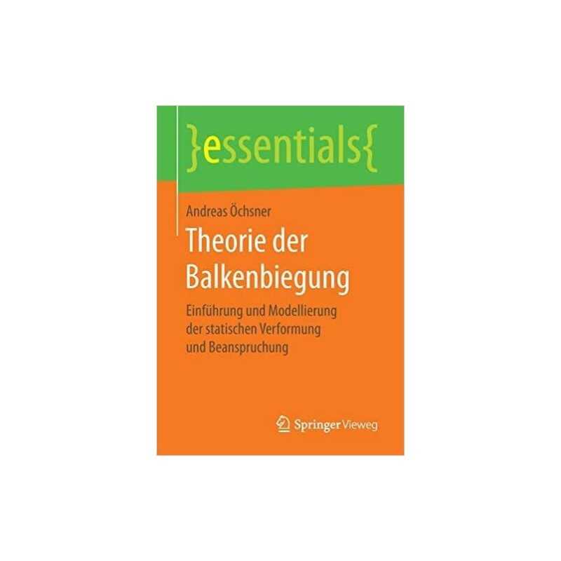 Theorie der Balkenbiegung - 9783658146375