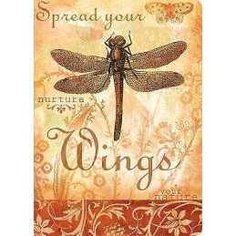 Spread Your Wings Lined Travel-Sized Journal - 9781602377820