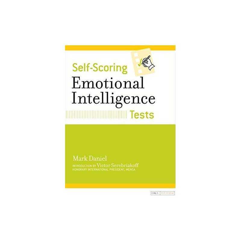 Self-scoring emotional Intelligence (Self-Scoring Tests) by Daniel, Mark Book
