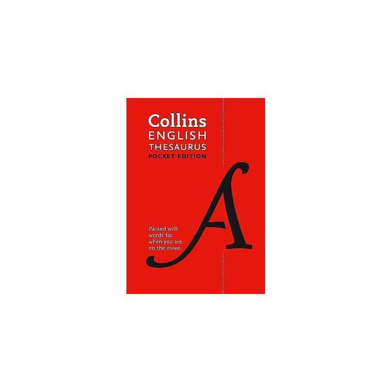 English Pocket Thesaurus - 9780008141820