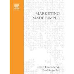 Marketing Made Simple by Lancaster, Geoff Paperback Book