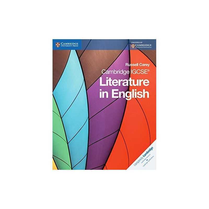 Cambridge IGCSE Literature in English (Cambridge Internatio... by Carey, Russell