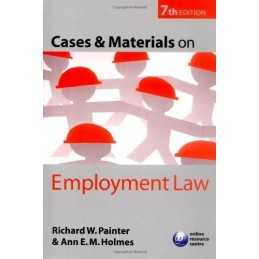 Cases and Materials on Employment Law by Holmes, Ann Paperback Book