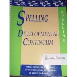 Spelling Developmental Continuum (First Steps ... by Rivalland, Judith Paperback