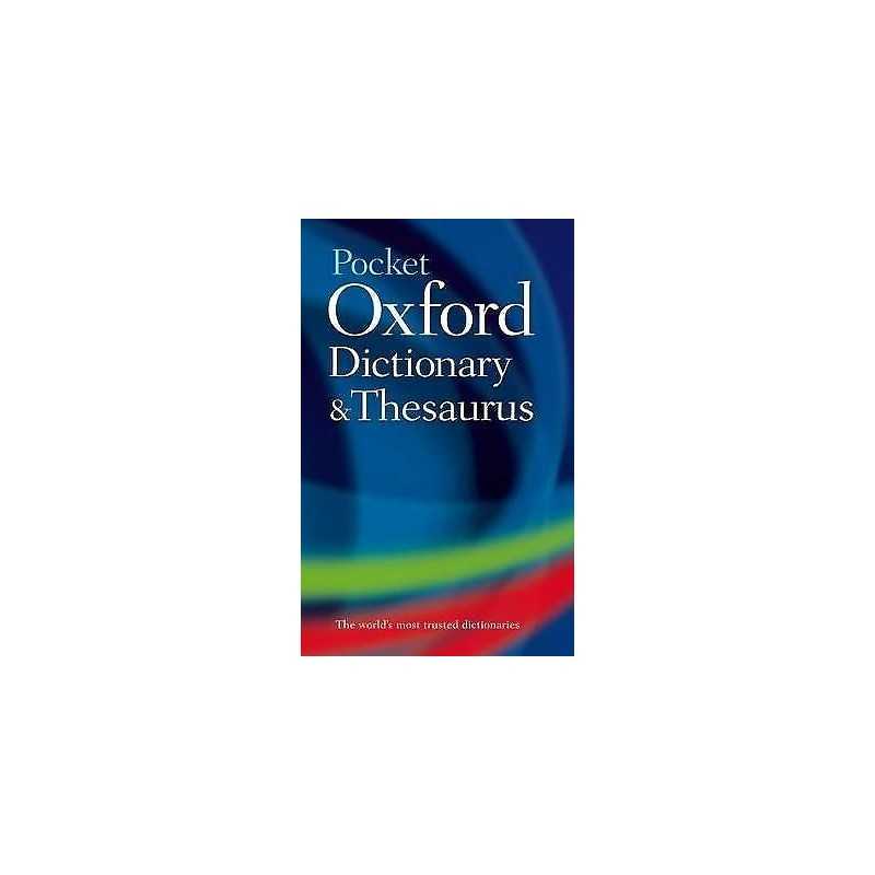 Pocket Oxford Dictionary and Thesaurus - 9780199532865