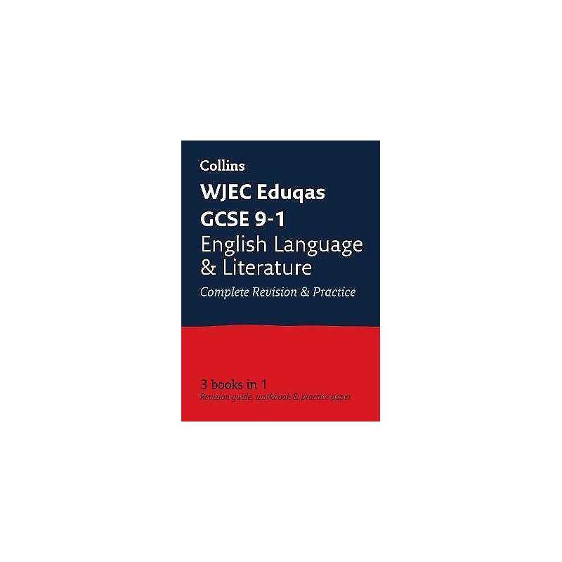 WJEC Eduqas GCSE 9-1 English Language and Literature All-in-O... - 9780008292010