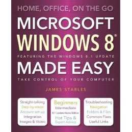 Microsoft Windows 8 Made Easy by Jeffrey Keetings Book