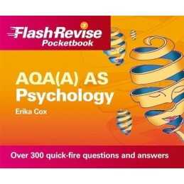 AQA(A) AS Psychology Flash Revise Pocketbook by Cox, Erika Paperback Book The