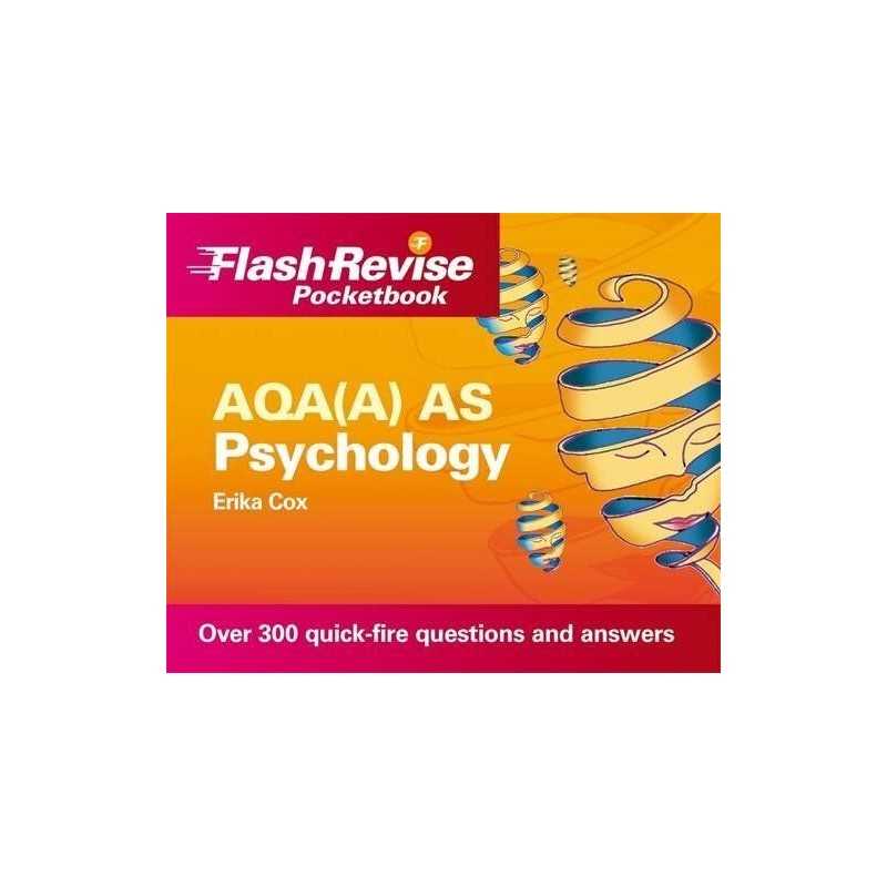 AQA(A) AS Psychology Flash Revise Pocketbook by Cox, Erika Paperback Book The