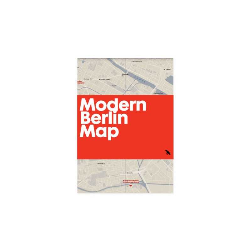 Modern Berlin Map - 9781912018000