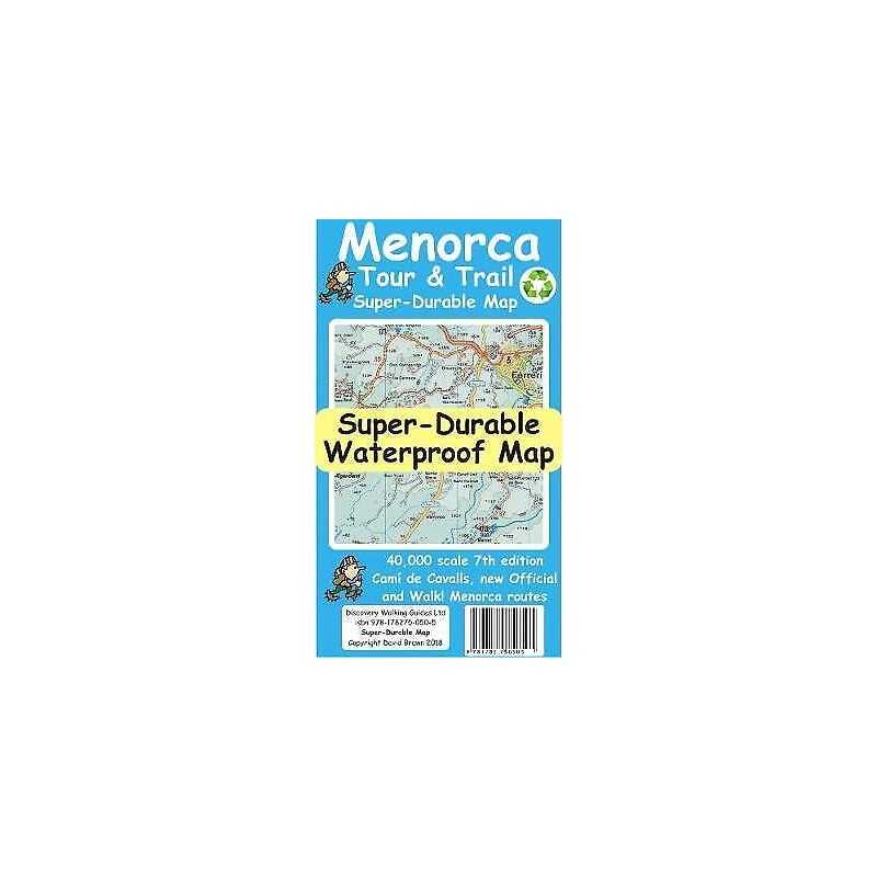 Menorca Tour and Trail Map - 9781782750505