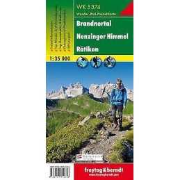 Brandnertal - Nenzinger Himmel - Ratikon Hiking + Leisure Map... - 9783707912753