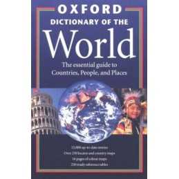 The Oxford Dictionary of the World Paperback Book