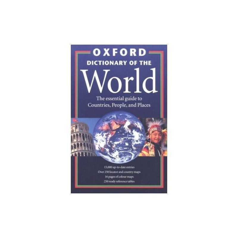 The Oxford Dictionary of the World Paperback Book