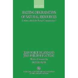 Halting Degradation of Natural Resources - 9780198290612