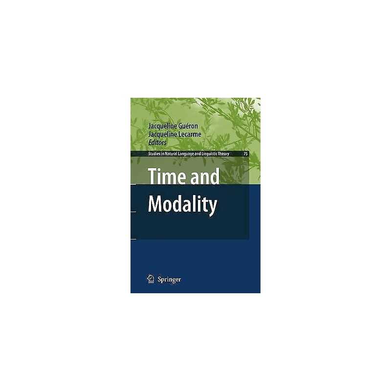 Time and Modality - 9789048178537