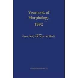 Yearbook of Morphology 1992 - 9780792319375