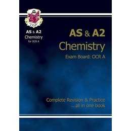 AS/A2 Level Chemistry OCR A Complete Revision & Practi... by CGP Books Paperback