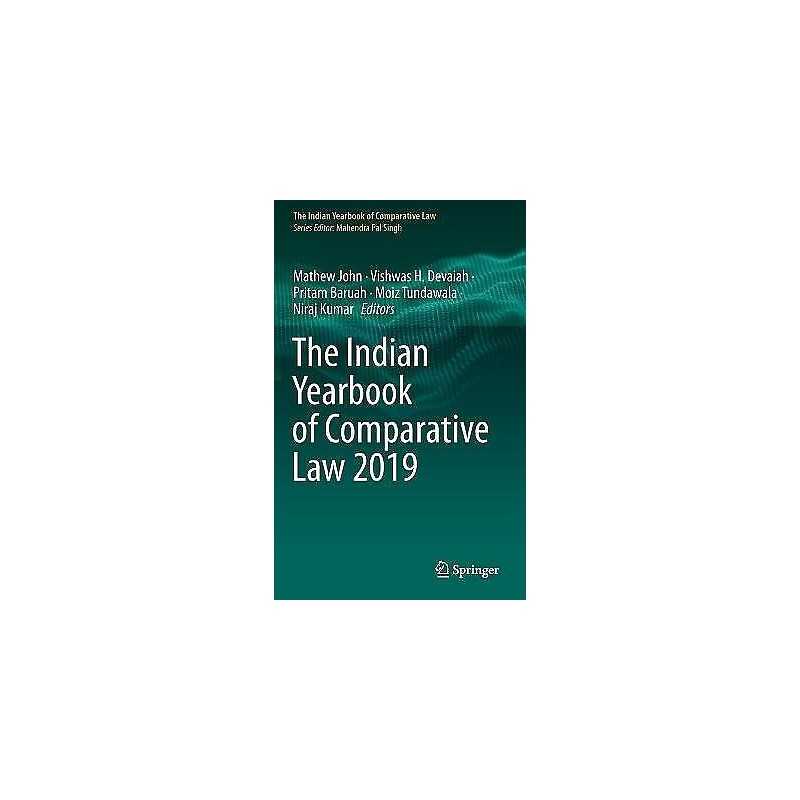 The Indian Yearbook of Comparative Law 2019 - 9789811621741