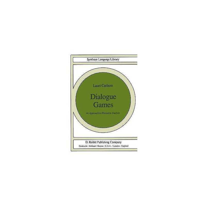 Dialogue Games - 9789027714558