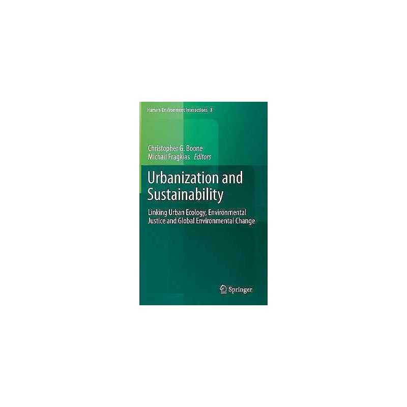 Urbanization and Sustainability - 9789400756656