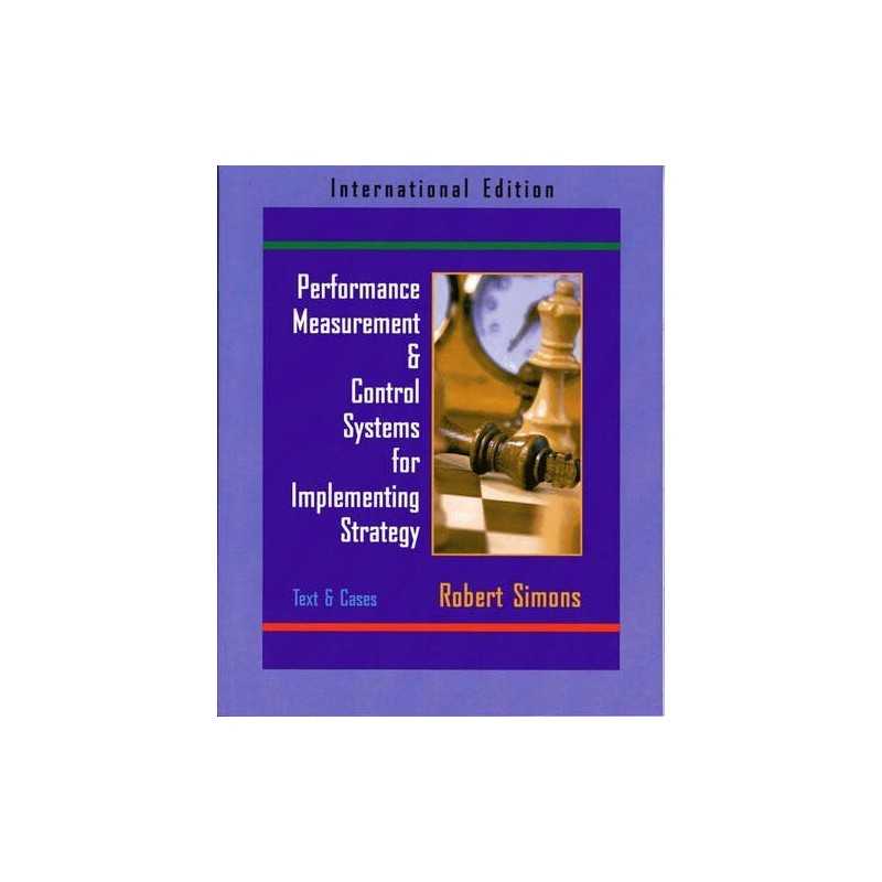 Performance Measurement and Control ..., Simons, Robert
