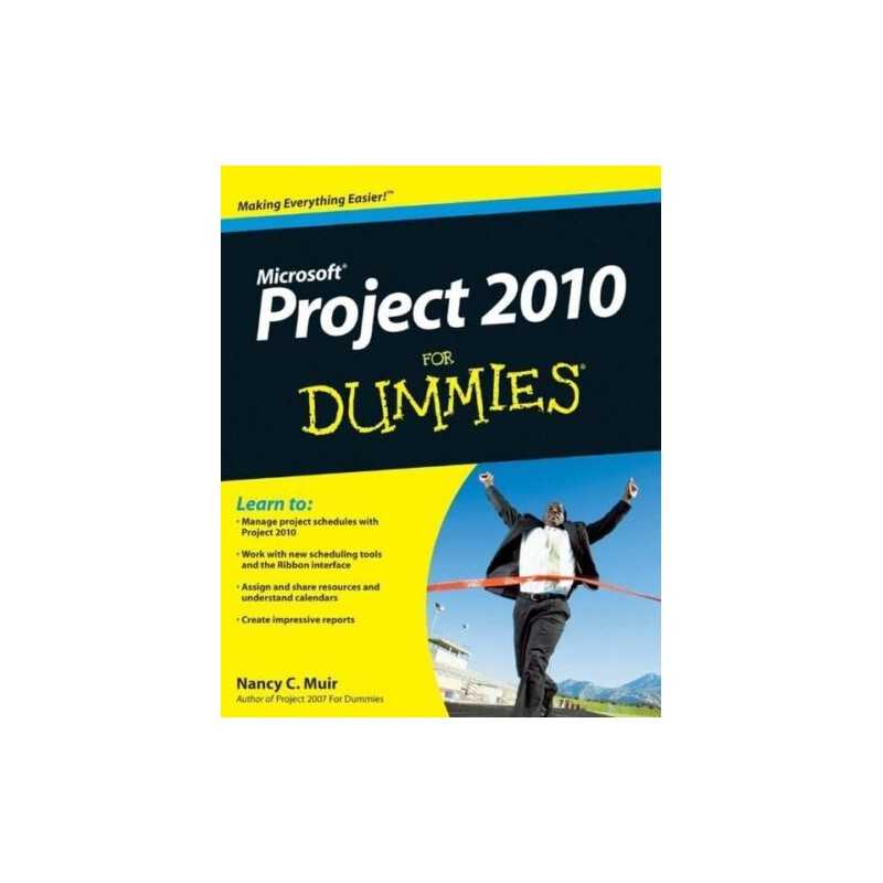 Project 2010 For Dummies by Muir, Nancy C. Paperback Book